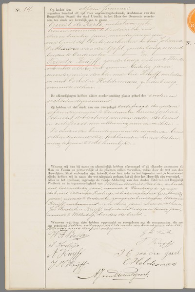 n_1911 huweelij Trijntje Knijff en Gerrit de korte.jpg